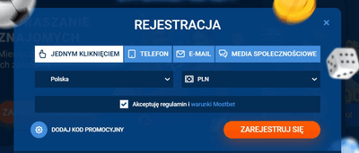 Logowanie Mostbet: instrukcje rejestracji